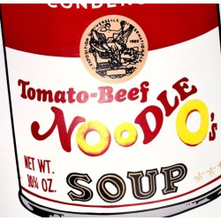 Andy Warhol Campbells Soup Tomato-Beef Noodle 890 x 585 mm