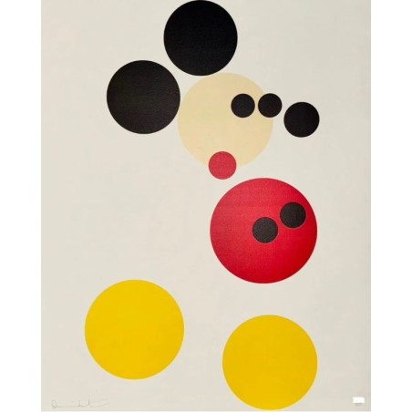 DAMIEN HIRST - Mickey - screenprint in colors, on paper, 2014 - 250 ex. - signed