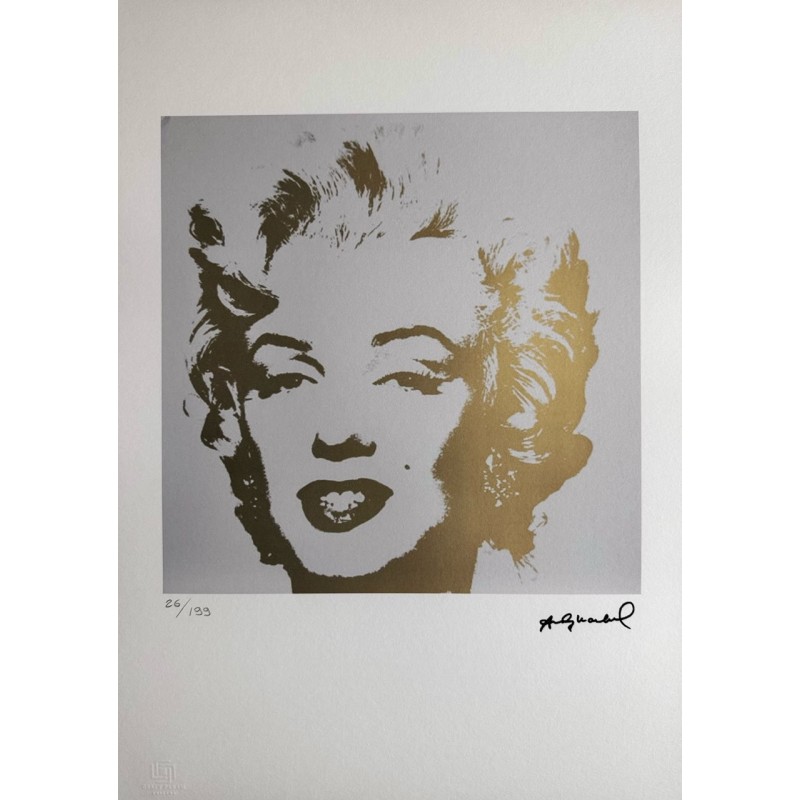 Andy Warhol Lithograph Offset 199 Ex. Numbered 29.7 x 42 cm Signature Certificate