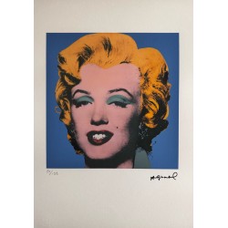 Andy Warhol Lithograph Offset 199 Ex. Numbered 29.7 x 42 cm Signature Certificate