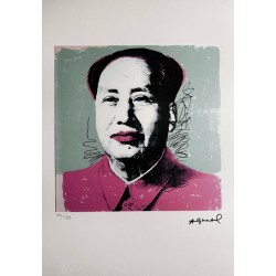 Andy Warhol Lithograph Offset 199 Ex. Numbered 29.7 x 42 cm Signature Certificate