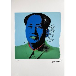 Andy Warhol Lithograph Offset 199 Ex. Numbered 29.7 x 42 cm Signature Certificate