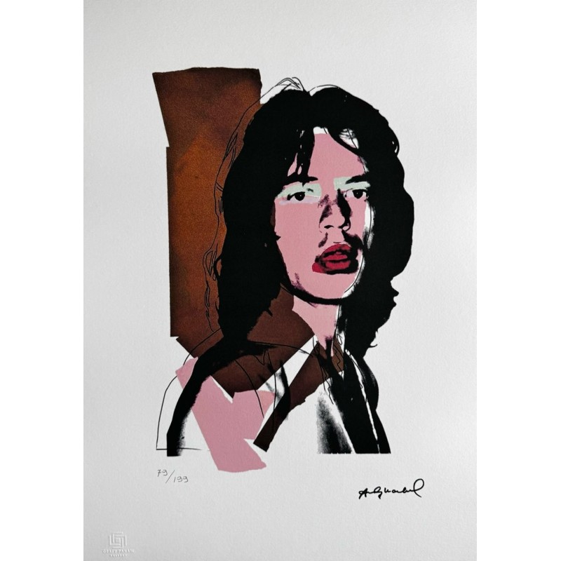 Andy Warhol Lithograph Offset 199 Ex. Numbered 29.7 x 42 cm Signature Certificate