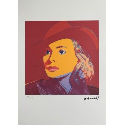 Andy Warhol Lithograph Offset 199 Ex. Numbered 29.7 x 42 cm Signature Certificate