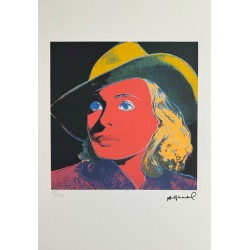 Andy Warhol Lithograph Offset 199 Ex. Numbered 29.7 x 42 cm Signature Certificate