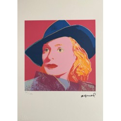 Andy Warhol Lithograph Offset 199 Ex. Numbered 29.7 x 42 cm Signature Certificate