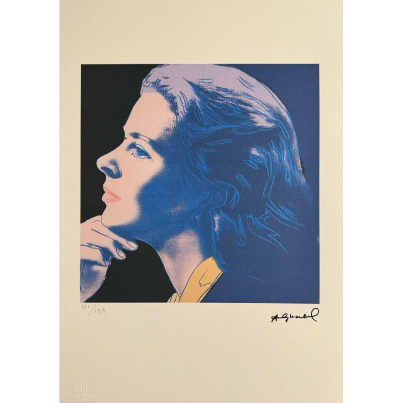 Andy Warhol Lithograph Offset 199 Ex. Numbered 29.7 x 42 cm Signature Certificate