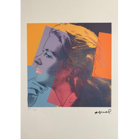 Andy Warhol Lithograph Offset 199 Ex. Numbered 29.7 x 42 cm Signature Certificate