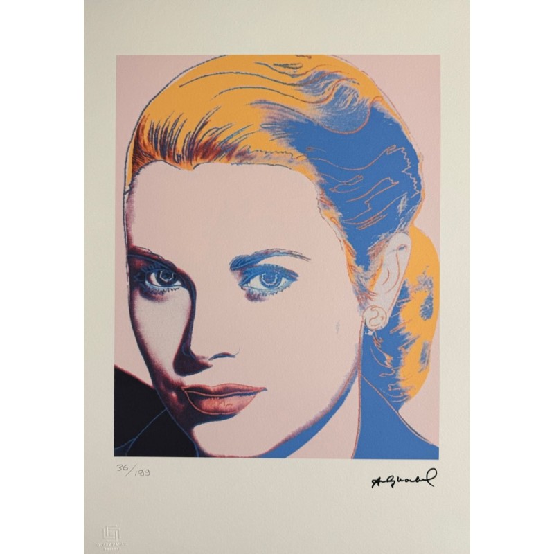 Andy Warhol Lithograph Offset 199 Ex. Numbered 29.7 x 42 cm Signature Certificate