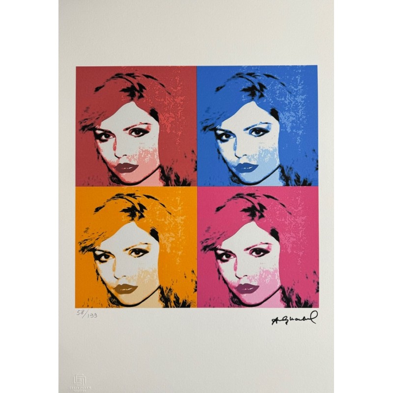 Andy Warhol Lithograph Offset 199 Ex. Numbered 29.7 x 42 cm Signature Certificate