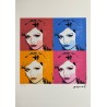 Andy Warhol Lithograph Offset 199 Ex. Numbered 29.7 x 42 cm Signature Certificate