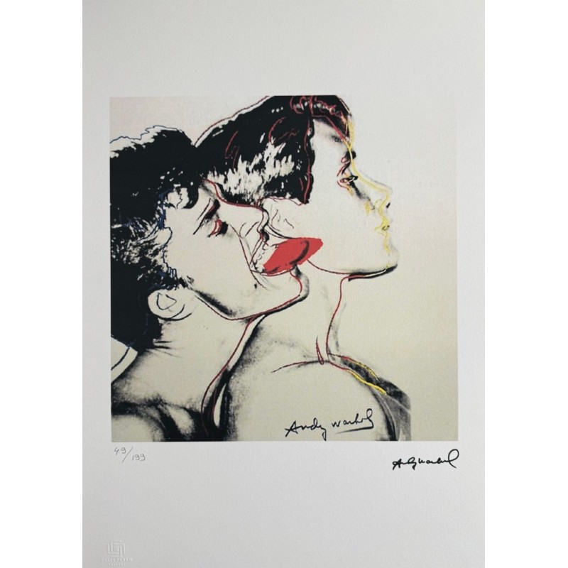 Andy Warhol Lithograph Offset 199 Ex. Numbered 29.7 x 42 cm Signature Certificate