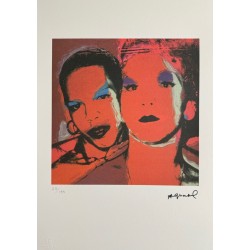 Andy Warhol Lithograph Offset 199 Ex. Numbered 29.7 x 42 cm Signature Certificate