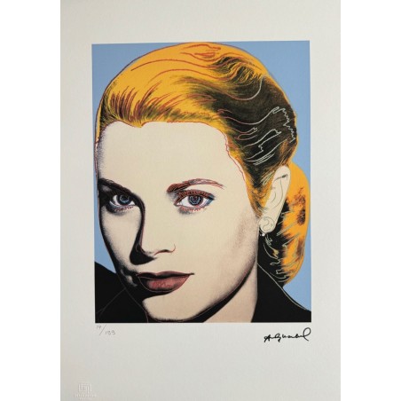 Andy Warhol Lithograph Offset 199 Ex. Numbered 29.7 x 42 cm Signature Certificate