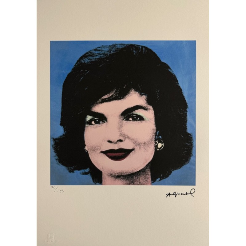 Andy Warhol Lithograph Offset 199 Ex. Numbered 29.7 x 42 cm Signature Certificate