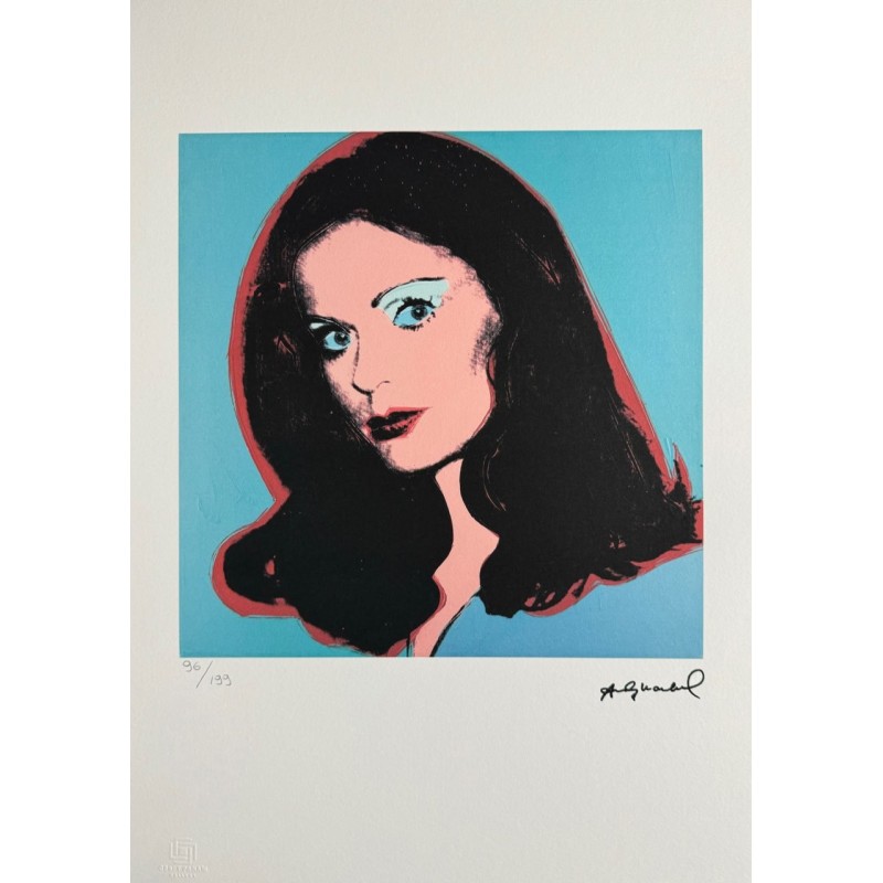 Andy Warhol Lithograph Offset 199 Ex. Numbered 29.7 x 42 cm Signature Certificate