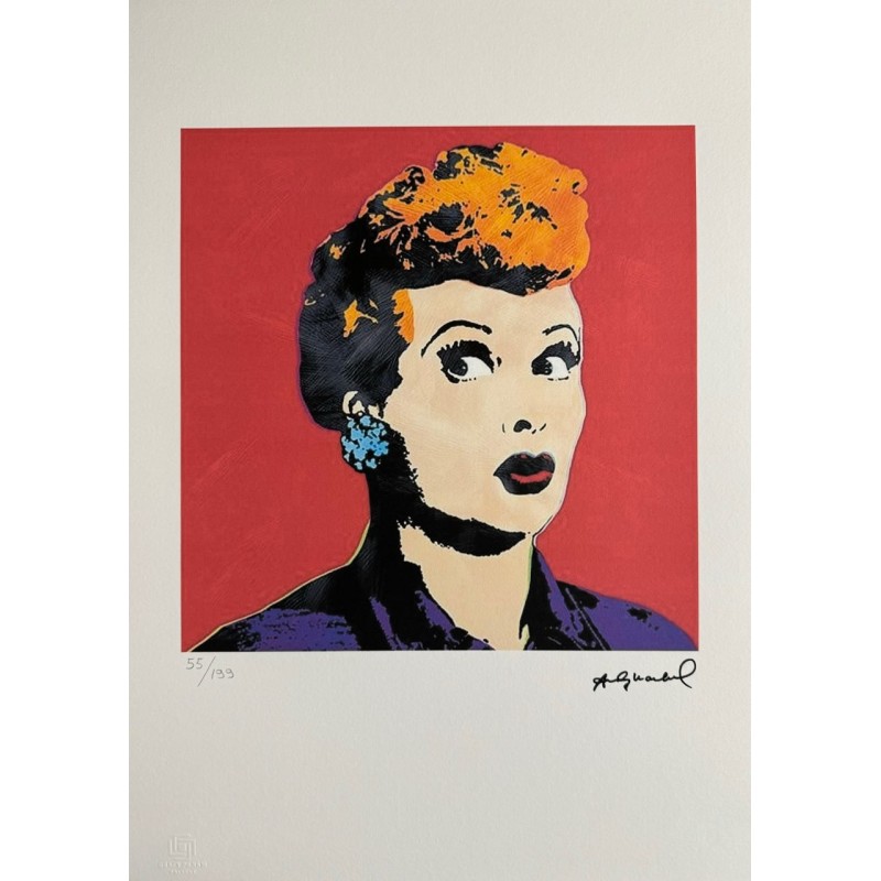 Andy Warhol Lithograph Offset 199 Ex. Numbered 29.7 x 42 cm Signature Certificate