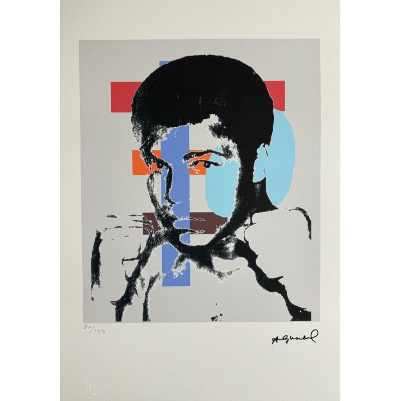 Andy Warhol Lithograph Offset 199 Ex. Numbered 29.7 x 42 cm Signature Certificate