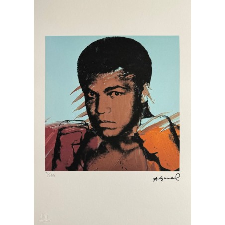 Andy Warhol Lithograph Offset 199 Ex. Numbered 29.7 x 42 cm Signature Certificate