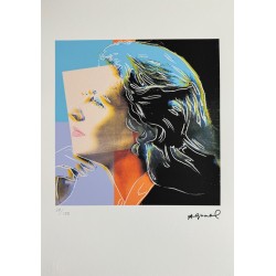 Andy Warhol Lithograph Offset 199 Ex. Numbered 29.7 x 42 cm Signature Certificate