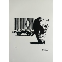 Banksy Lithograph Offset 199 Ex. Numbered 29.7 x 42 cm Signature Certificate