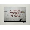 Banksy Lithograph Offset 199 Ex. Numbered 29.7 x 42 cm Signature Certificate