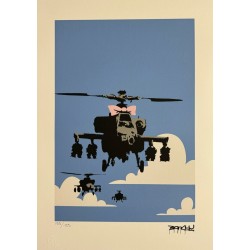 Banksy Lithograph Offset 199 Ex. Numbered 29.7 x 42 cm Signature Certificate