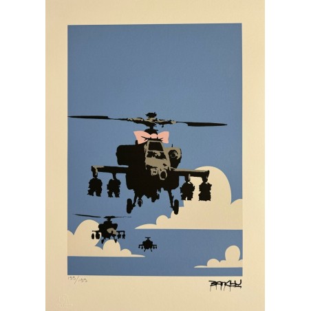 Banksy Lithograph Offset 199 Ex. Numbered 29.7 x 42 cm Signature Certificate