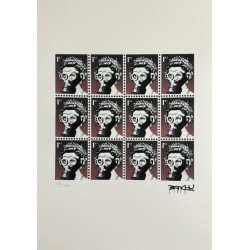 Banksy Lithograph Offset 199 Ex. Numbered 29.7 x 42 cm Signature Certificate