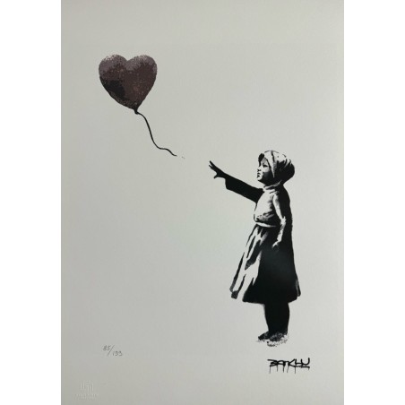 Banksy Lithograph Offset 199 Ex. Numbered 29.7 x 42 cm Signature Certificate