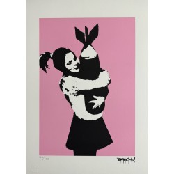 Banksy Lithograph Offset 199 Ex. Numbered 29.7 x 42 cm Signature Certificate