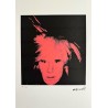 Andy Warhol Lithograph Offset 199 Ex. Numbered 29.7 x 42 cm Signature Certificate