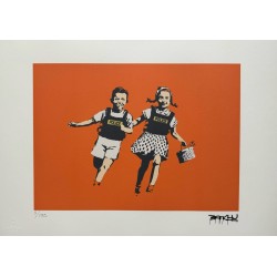 Banksy Lithograph Offset 199 Ex. Numbered 29.7 x 42 cm Signature Certificate