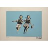 Banksy Lithograph Offset 199 Ex. Numbered 29.7 x 42 cm Signature Certificate