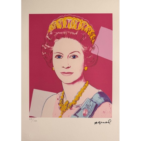 Andy Warhol Lithograph Offset 199 Ex. Numbered 29.7 x 42 cm Signature Certificate