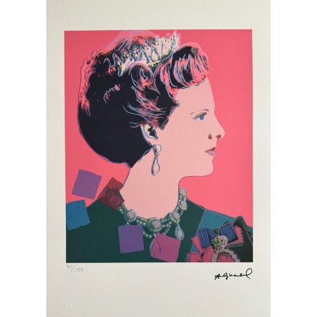 Andy Warhol Lithograph Offset 199 Ex. Numbered 29.7 x 42 cm Signature Certificate