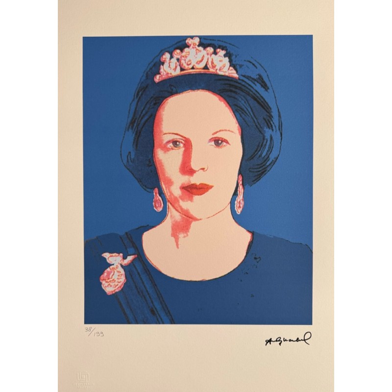 Andy Warhol Lithograph Offset 199 Ex. Numbered 29.7 x 42 cm Signature Certificate