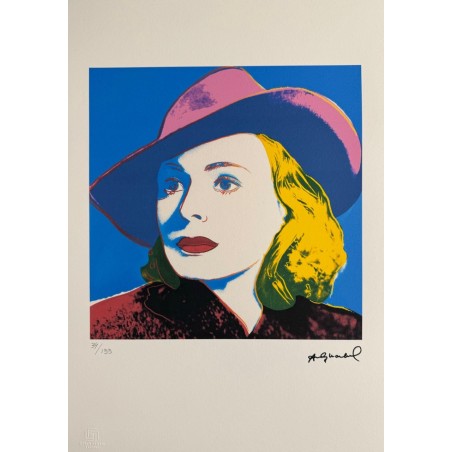 Andy Warhol Lithograph Offset 199 Ex. Numbered 29.7 x 42 cm Signature Certificate