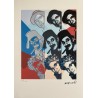 Andy Warhol Lithograph Offset 199 Ex. Numbered 29.7 x 42 cm Signature Certificate