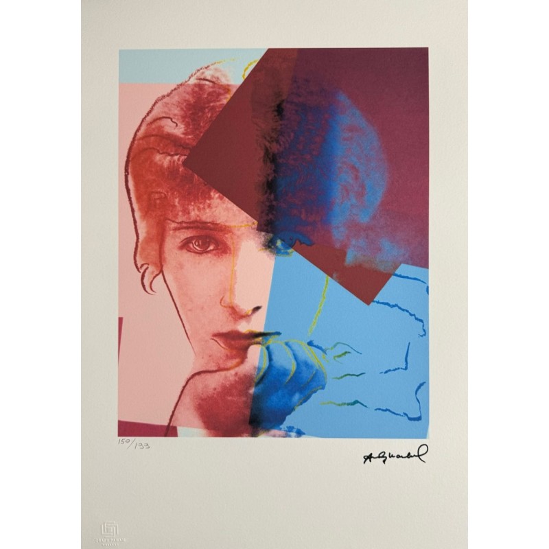 Andy Warhol Lithograph Offset 199 Ex. Numbered 29.7 x 42 cm Signature Certificate