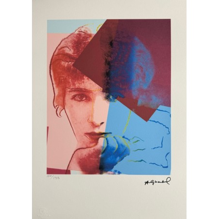 Andy Warhol Lithograph Offset 199 Ex. Numbered 29.7 x 42 cm Signature Certificate