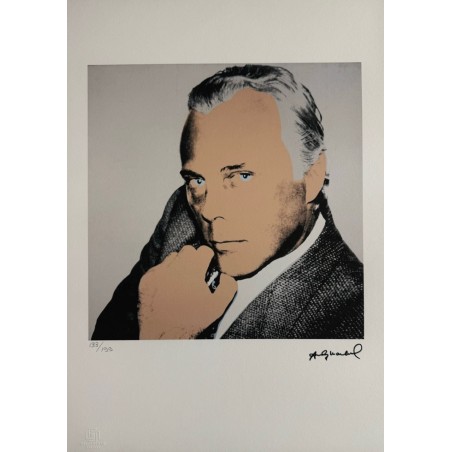 Andy Warhol Lithograph Offset 199 Ex. Numbered 29.7 x 42 cm Signature Certificate