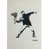 Banksy Lithograph Offset 199 Ex. Numbered 29.7 x 42 cm Signature Certificate