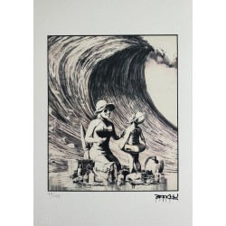 Banksy Lithograph Offset 199 Ex. Numbered 29.7 x 42 cm Signature Certificate