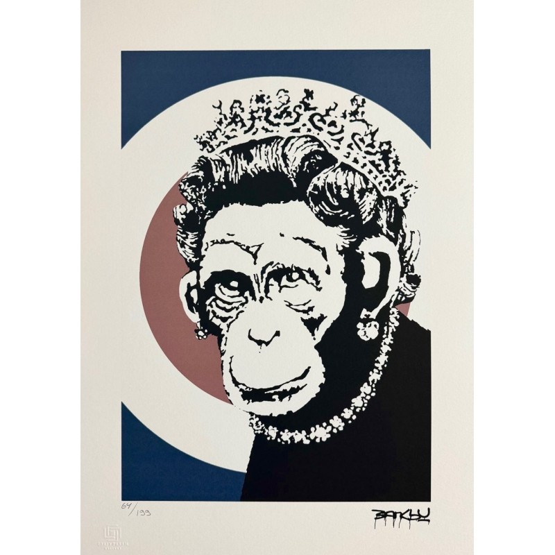 Banksy Lithograph Offset 199 Ex. Numbered 29.7 x 42 cm Signature Certificate