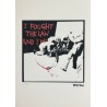 Banksy Lithograph Offset 199 Ex. Numbered 29.7 x 42 cm Signature Certificate