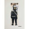 Banksy Lithograph Offset 199 Ex. Numbered 29.7 x 42 cm Signature Certificate