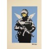 Banksy Lithograph Offset 199 Ex. Numbered 29.7 x 42 cm Signature Certificate