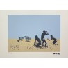 Banksy Lithograph Offset 199 Ex. Numbered 29.7 x 42 cm Signature Certificate