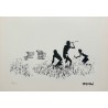 Banksy Lithograph Offset 199 Ex. Numbered 29.7 x 42 cm Signature Certificate